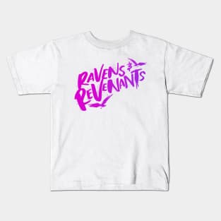 Ravens & Revenants - Purple Kids T-Shirt